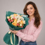 Букет из роз и хризантем «Портофино» — вид 3
